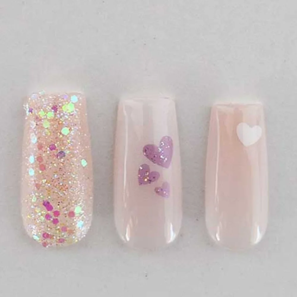 Kiss Gel Fantasy Nails long length - Love Story